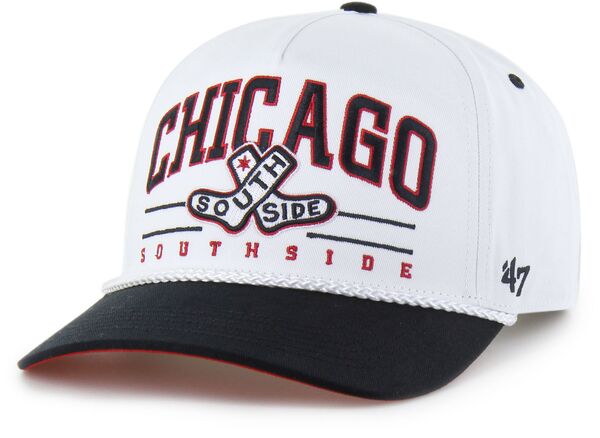 フォーティーセブン レディース アクセサリー 帽子 '47 Adult Chicago White Sox City Connect Roscoe Rope Hitch Adjustable Hat NoColor ホワイト｜ReVida 店