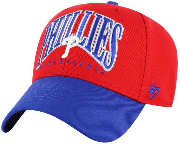 フォーティーセブン メンズ アクセサリー 帽子 '47 Adult Philadelphia Phillies Redrawbridge MVP Adjustable Hat NoColor レッド