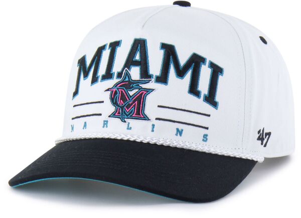 フォーティーセブン レディース アクセサリー 帽子 '47 Adult Miami Marlins City Connect Roscoe Rope Hitch Adjustable Hat NoColor
