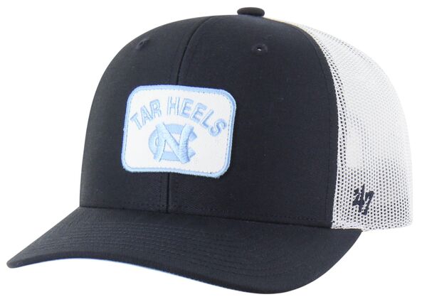 フォーティーセブン レディース アクセサリー 帽子 ヒール '47 Adult North Carolina Tar Heels Navy Novak SMU Adjustable Trucker Hat NoColor ネイビー