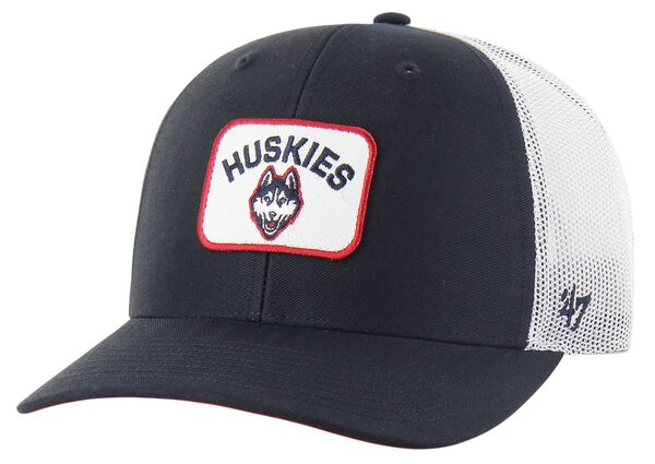 フォーティーセブン レディース アクセサリー 帽子 '47 Adult Connecticut Huskies Navy Novak SMU Adjustable Trucker Hat NoColor ネイビー