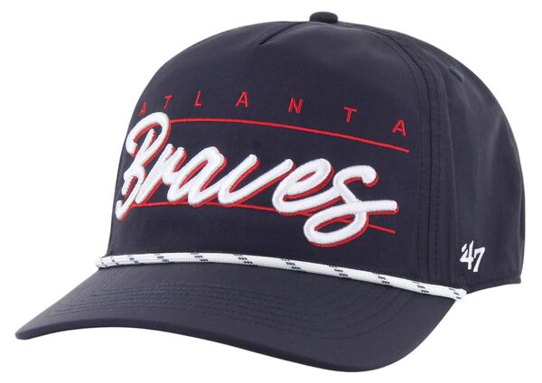 フォーティーセブン レディース アクセサリー 帽子 '47 Adult Atlanta Braves Navy Condor Hitch Adjustable Hat NoColor ネイビー 10,570円