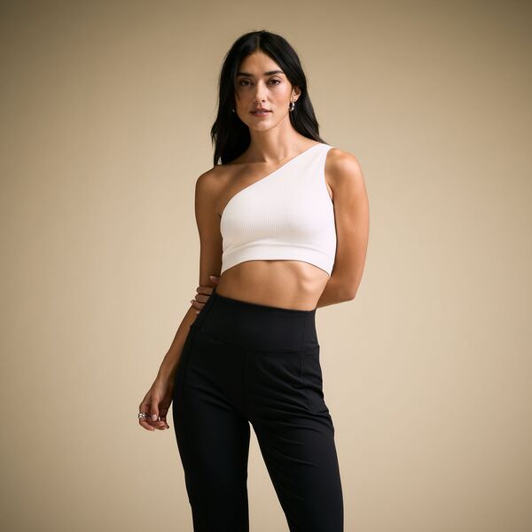 キャリー レディース アンダーウェア ブラジャー CALIA Women'seamless One Shoulder Sports Bra Cloud Cover
