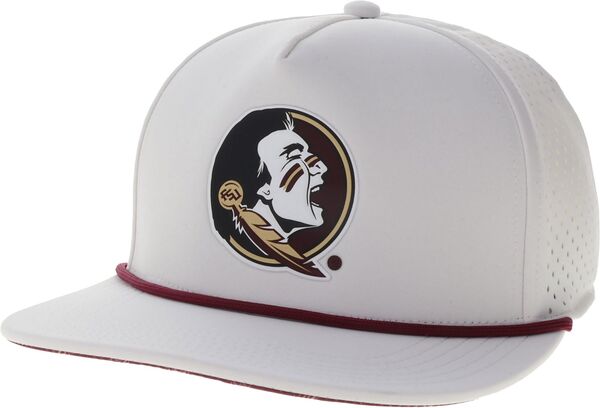 リーグレガシー メンズ アクセサリー 帽子 League-Legacy Adult Florida State Seminoles White Country Clubber Under Visor Snapback Hat NoColor ホワイト｜ReVida 店