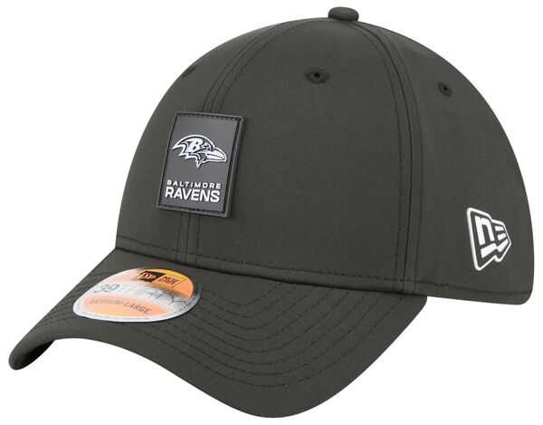 ニューエラ メンズ アクセサリー 帽子 New Eradult Baltimore Ravensideline 2025 Black 39Thirty Stretch Fit Hat NoColor ブラック