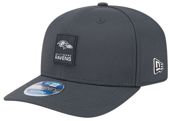 ニューエラ メンズ アクセサリー 帽子 New Eradult Baltimore Ravens Charcoal Sideline 9Seventy Adjustable Stretch-Snap Hat NoColor チャコール