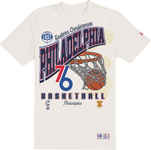 ニューエラ メンズ トップス Tシャツ New Eradult 2025-26 City Edition Philadelphia 76ers Puff Ink T-Shirt NoColor｜ReVida 店