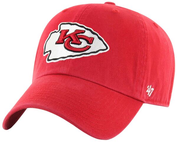フォーティーセブン メンズ アクセサリー 帽子 '47 Adult Kansas City Chiefs Red Clean Up Adjustable Hat NoColor レッド|ReVida 店