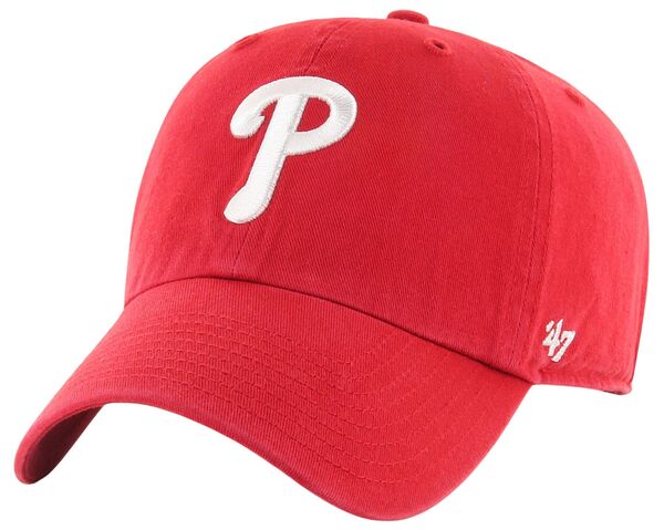 フォーティーセブン メンズ アクセサリー 帽子 '47 Adult Philadelphia Phillies Red Clean Up Adjustable Hat NoColor レッド|ReVida 店