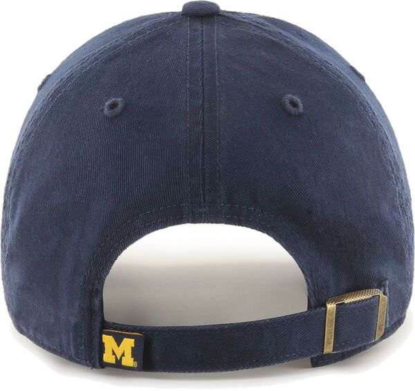 フォーティーセブン メンズ アクセサリー 帽子 '47 Men's Michigan Wolverines Blue Clean Up Adjustable Hat NoColor ブルー|ReVida 店