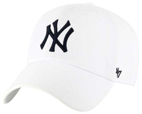 フォーティーセブン メンズ アクセサリー 帽子 '47 Adult New York Yankees White Clean Up Adjustable Hat NoColor ホワイト｜ReVida 店
