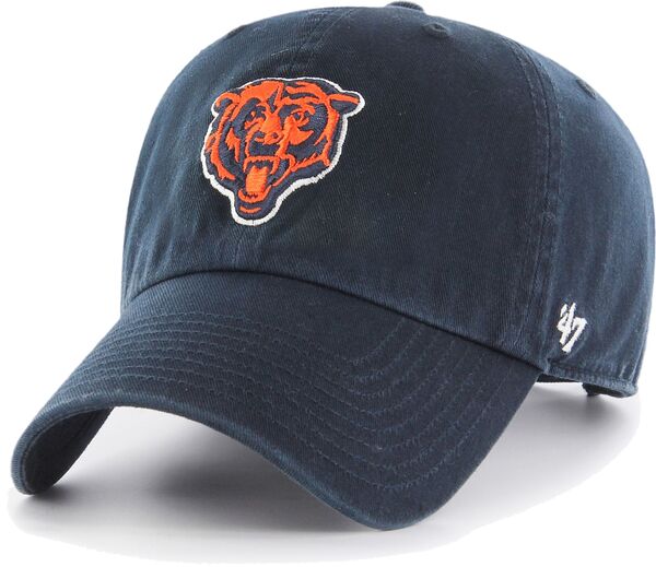フォーティーセブン レディース アクセサリー 帽子 '47 Men's Chicago Bears Legacy Clean Up Navy Adjustable Hat NoColor ネイビー