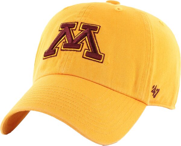 フォーティーセブン レディース アクセサリー 帽子 '47 Men's Minnesota Golden Gophers Gold Clean Up Adjustable Hat NoColor ゴールド