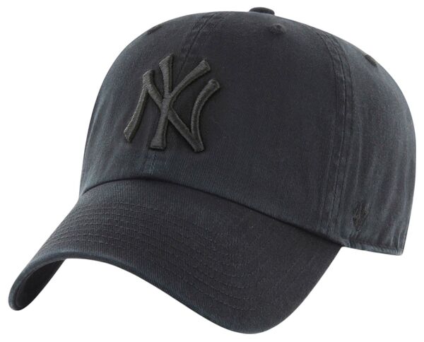 フォーティーセブン レディース アクセサリー 帽子 '47 Adult New York Yankees Black Clean Up Adjustable Hat NoColor ブラック