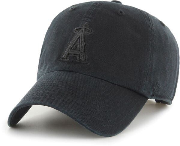 フォーティーセブン レディース アクセサリー 帽子 '47 Adult Los Angeles Angels Black Clean Up Adjustable Hat NoColor ブラック