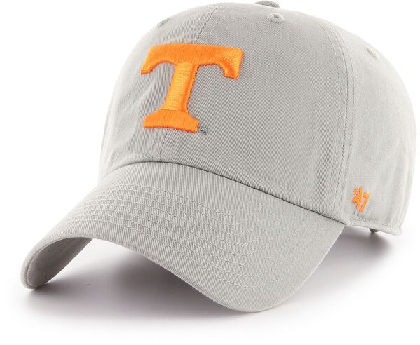フォーティーセブン メンズ アクセサリー 帽子 Tシャツ '47 ‘ 47 Tennessee Volunteers Grey Clean Up Adjustable Hat NoColor グレー|ReVida 店