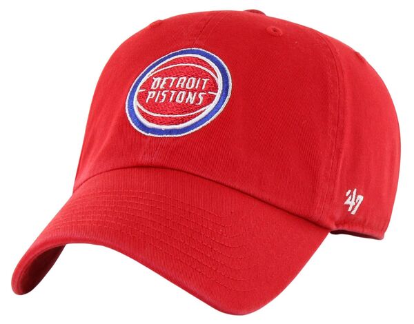 フォーティーセブン レディース アクセサリー 帽子 '47 Adult Detroit Pistons Red Cleanup Adjustable Hat NoColor レッド|ReVida 店