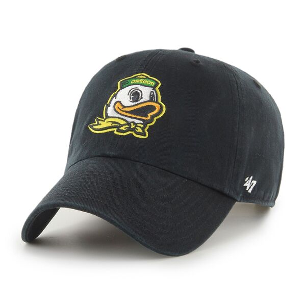 フォーティーセブン レディース アクセサリー 帽子 '47 Men's Oregon Ducks Black Clean Up Adjustable Hat NoColor ブラック｜ReVida 店