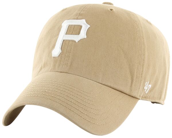 フォーティーセブン メンズ アクセサリー 帽子 '47 Adult Pittsburgh Pirates Khaki Clean Up Adjustable Hat NoColor カーキ|ReVida 店