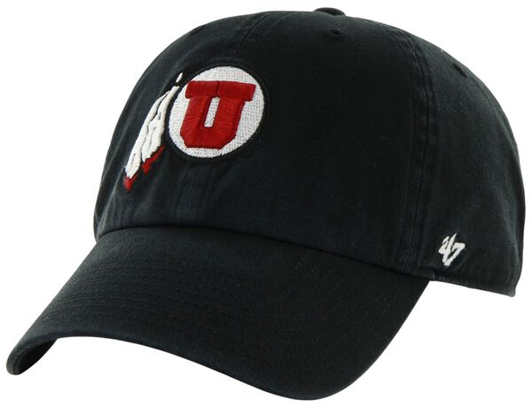 フォーティーセブン メンズ アクセサリー 帽子 '47 Adult Black Utah Utes Clean Up Adjustable Hat NoColor ブラック|ReVida 店