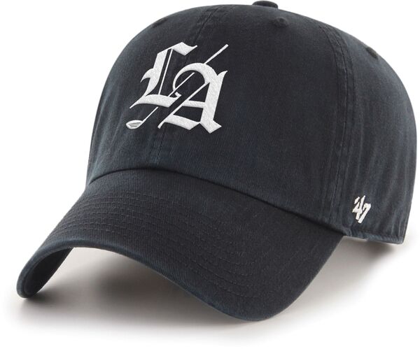 フォーティーセブン メンズ アクセサリー 帽子 '47 AdultGLos Angeles Golf Clublack Clean Up Adjustable Hat NoColor ブラック｜ReVida 店
