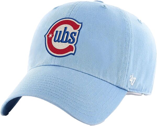 フォーティーセブン メンズ アクセサリー 帽子 '47 Adult Chicago Cubs Light Blue Clean Up Adjustable Hat NoColor ブルー|ReVida 店