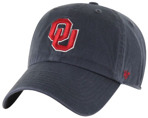 フォーティーセブン レディース アクセサリー 帽子 ヴィンテージ '47 Adult Oklahoma Sooners Vintage Navy Clean Up Adjustable Hat NoColor ネイビー|ReVida 店