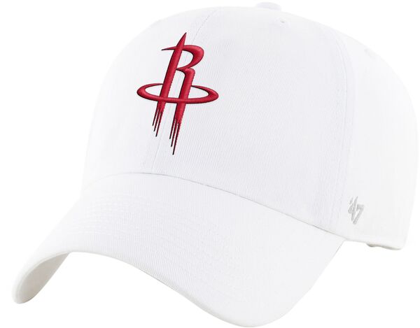 フォーティーセブン メンズ アクセサリー 帽子 ロゴ '47 Adult Houston Rockets White Logo Clean Up Adjustable Hat NoColor ホワイト|ReVida 店