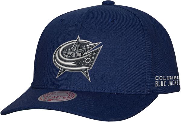 ミッチェル&ネス レディース アクセサリー 帽子 ジャケット Mitchell & Ness Adult Columbus Blue Jackets Navy Late Night Snapback Hat NoColor ネイビー|ReVida 店
