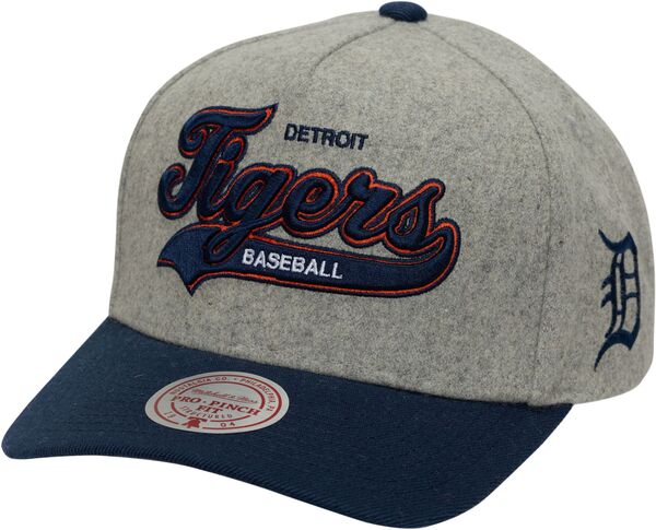 ミッチェル&ネス レディース アクセサリー 帽子 Mitchell & Ness Adult Detroitigers Grey Tailsweep Snapback Hat NoColor グレー