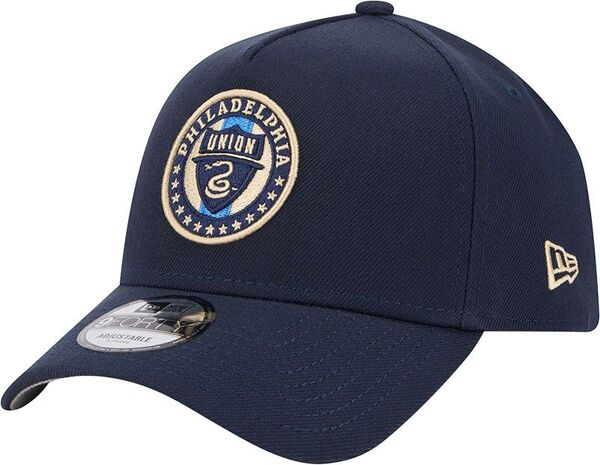 ニューエラ メンズ アクセサリー 帽子 New Eradult Philadelphia Unionavy 9Forty A-Frame Adjustable Hat NoColor ネイビー｜ReVida 店