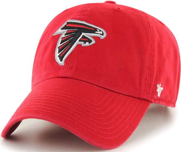 フォーティーセブン レディース アクセサリー 帽子 '47 Adult Atlanta Falcons Clean Up Red Adjustable Hat NoColor レッド