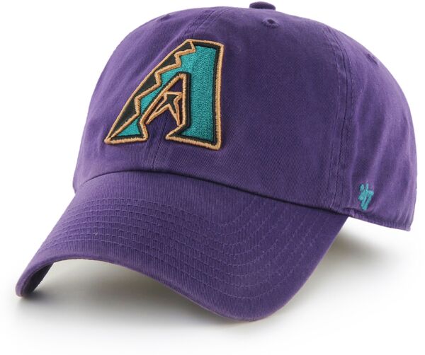 フォーティーセブン メンズ アクセサリー 帽子 '47 &lsquo; 47 Adult Arizona Diamondbacks Clean Upurple Adjustable Hat NoColor パープル｜ReVida 店