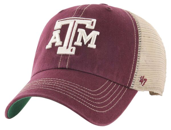 フォーティーセブン メンズ アクセサリー 帽子 '47 Men's Texas A&M Aggies Maroon Trawler Adjustable Hat NoColor マルーン|ReVida 店