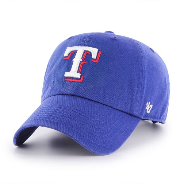 フォーティーセブン メンズ アクセサリー 帽子 '47 Adultexas Rangers Royal Clean Up Adjustable Hat NoColor｜ReVida 店