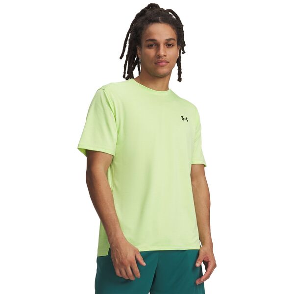アンダーアーマー メンズ トップス シャツ Under Armour Men's Tech Vent Short Sleeve T-Shirt Fade Green/Black ブラック