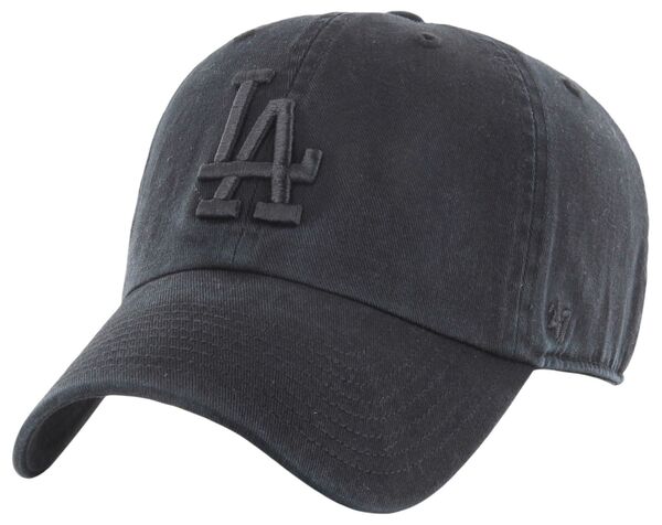 フォーティーセブン レディース アクセサリー 帽子 '47 Adult Los Angeles Dodgers Black Clean Up Adjustable Hat NoColor ブラック