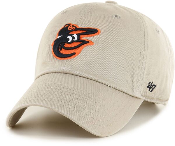 フォーティーセブン レディース アクセサリー 帽子 '47 Adult Baltimore Orioles Khaki Clean Up Adjustable Hat NoColor カーキ