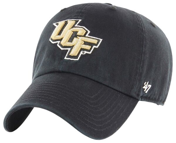 フォーティーセブン レディース アクセサリー 帽子 '47 Men's UCF Knights Black Clean Up Adjustable Hat NoColor ブラック|ReVida 店