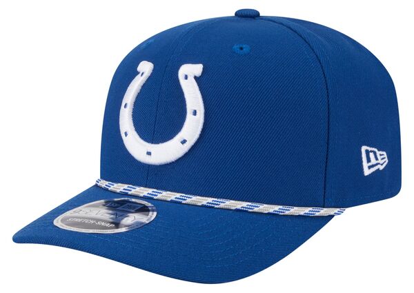 ニューエラ レディース アクセサリー 帽子 New Eradult Indianapolis Colts Blue Rope 9Seventy Adjustable Hat NoColor ブルー
