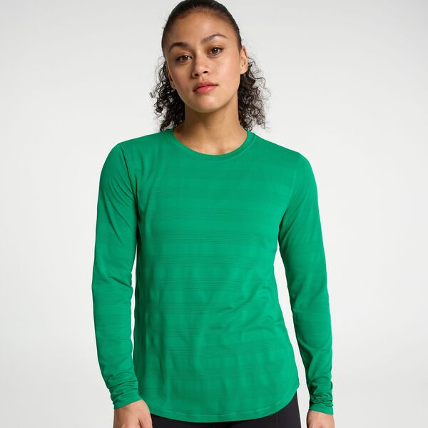 DSG レディース トップス シャツ DSG Women's Movement Seamless Long Sleeve Shirt Vibrant Green グリーン