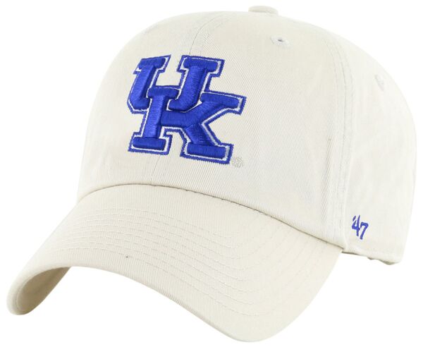 フォーティーセブン レディース アクセサリー 帽子 ロゴ '47 Adult Kentucky Wildcats Natural TC Fashion Logo Clean Up Adjustable Hat NoColor
