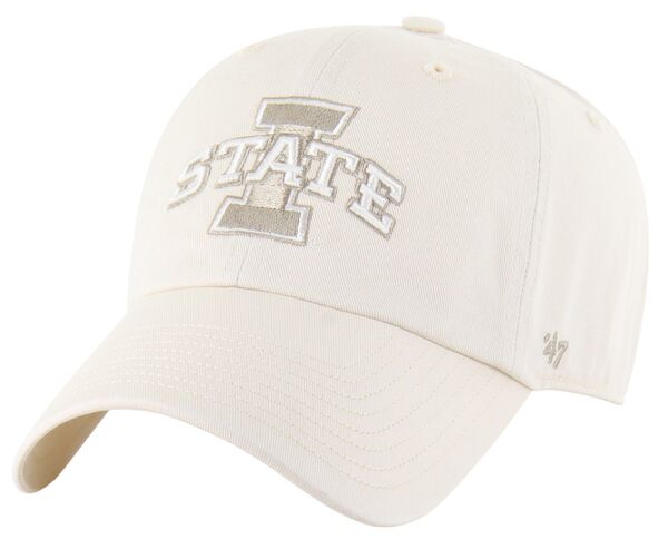 フォーティーセブン レディース アクセサリー 帽子 '47 Adult Iowa State Cyclones Natural 2-Tone Foundational Clean Up Adjustable Hat NoColor