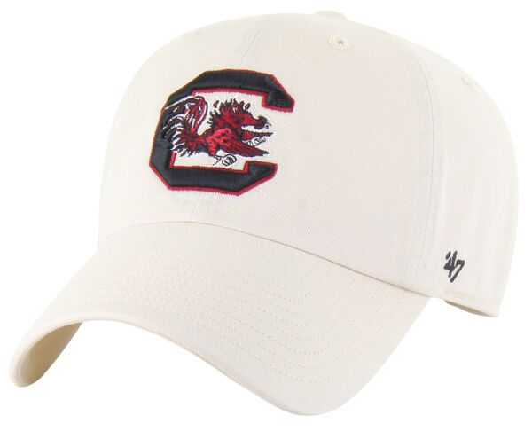 フォーティーセブン レディース アクセサリー 帽子 ロゴ '47 Adult South Carolina Gamecocks Natural TC Fashion Logo Clean Up Adjustable Hat NoColor