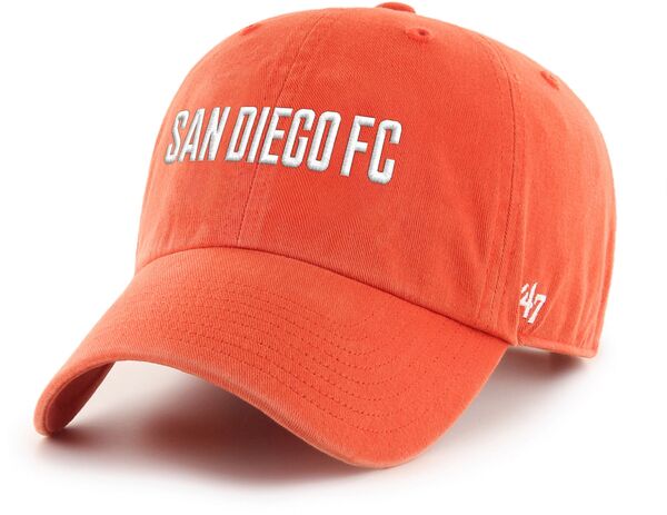 フォーティーセブン レディース アクセサリー 帽子 '47 Adult San Diego FC Orange 2Hit Clean Up Adjustable Hat NoColor オレンジ|ReVida 店