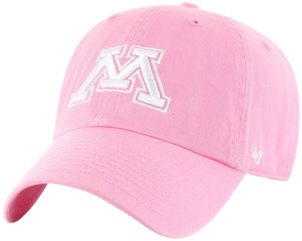 フォーティーセブン レディース アクセサリー 帽子 '47 Adult Minnesota Golden Gophers Rose Clean Up Adjustable Hat NoColor|ReVida 店