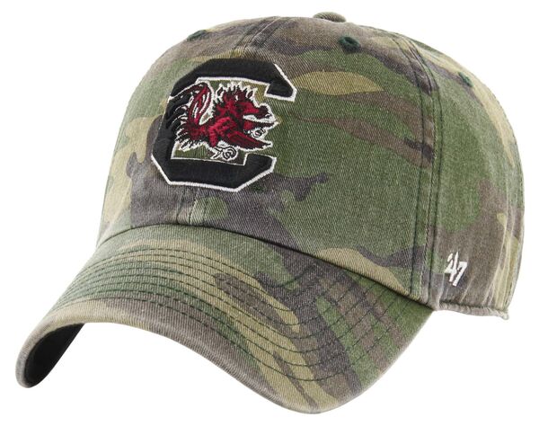 フォーティーセブン レディース アクセサリー 帽子 '47 Adult South Carolina Gamecocks Camo Clean Up Adjustable Hat NoColor