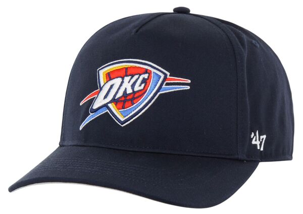 フォーティーセブン レディース アクセサリー 帽子 ロゴ '47 Adult Oklahoma City Thunder Navy Logo Hitch Adjustable Hat NoColor ネイビー|ReVida 店