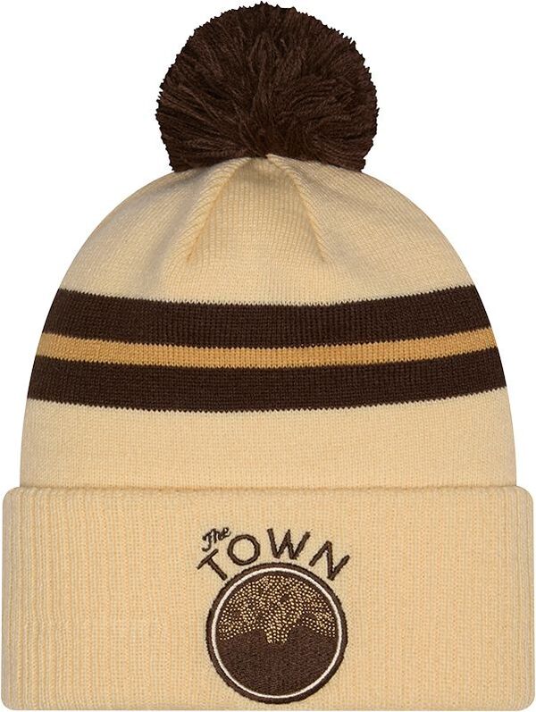 ニューエラ レディース アクセサリー 帽子 ニット ロゴ New Eradult 2025-26 City Edition Golden State Warriors Logo Pom Knit Beanie NoColor｜ReVida 店