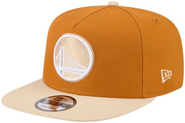ニューエラ メンズ アクセサリー 帽子 New Eradult Golden State Warriors Brown Two Tone 9Fifty A-Frame Adjustable Hat NoColor ブラウン｜ReVida 店